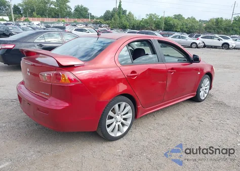 2008 Mitsubishi Lancer Gts из США, поврежденный, VIN JA3AU86U58U027943
